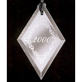 Classy Ornamentals Beveled Arrowhead Clear Mirror Ornament